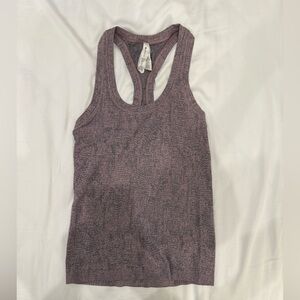 Athleta Heathered Purple Tank Top